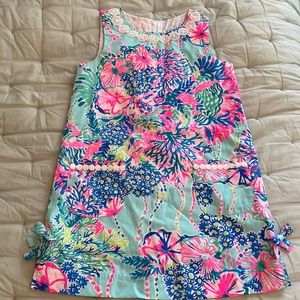NWT Lilly Pulitzer Girls Little Lilly Shift Dress Sz 8